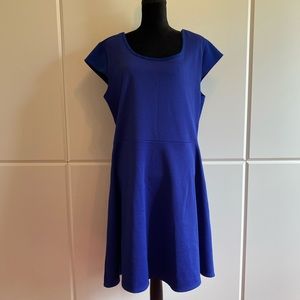 CLEARANCE SALE!
Blue above knee dress polyester/spandex